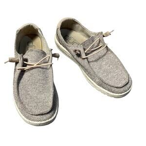 Hey Dude Wendy Stretch Rose Slip On Shoes